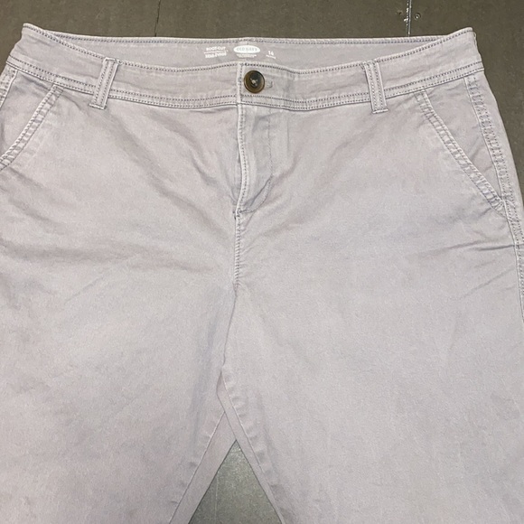 Old Navy Size 14 Petite Boot Cut Gray Denim - Picture 7 of 14